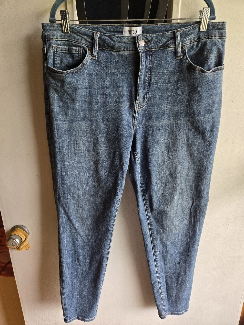 pistola Blue Denim Jeans Skinny Fit